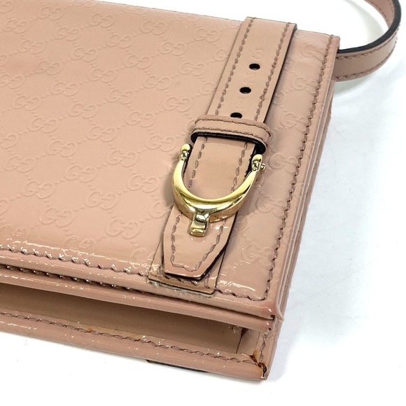 Salvatore Ferragamo bag canvas Gancini pink shoulder - Picture 3 of 13